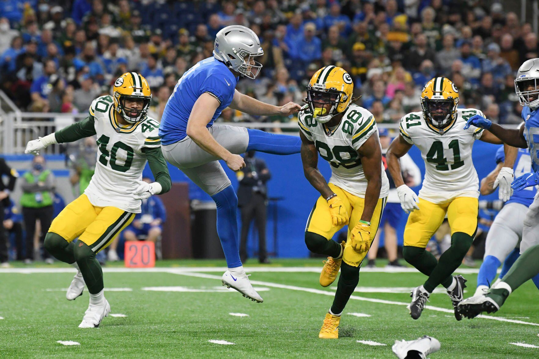 Packers Lions Football